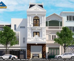 Mẫu nhà lô tân cổ điển nhìn là mê A19019