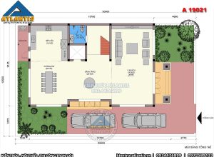 Mặt bằng biệt thự đẹp