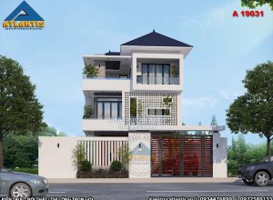 Biệt thự hiện đại 3 tầng