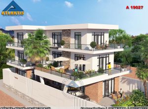 Biệt thự 3 tầng hiện đại