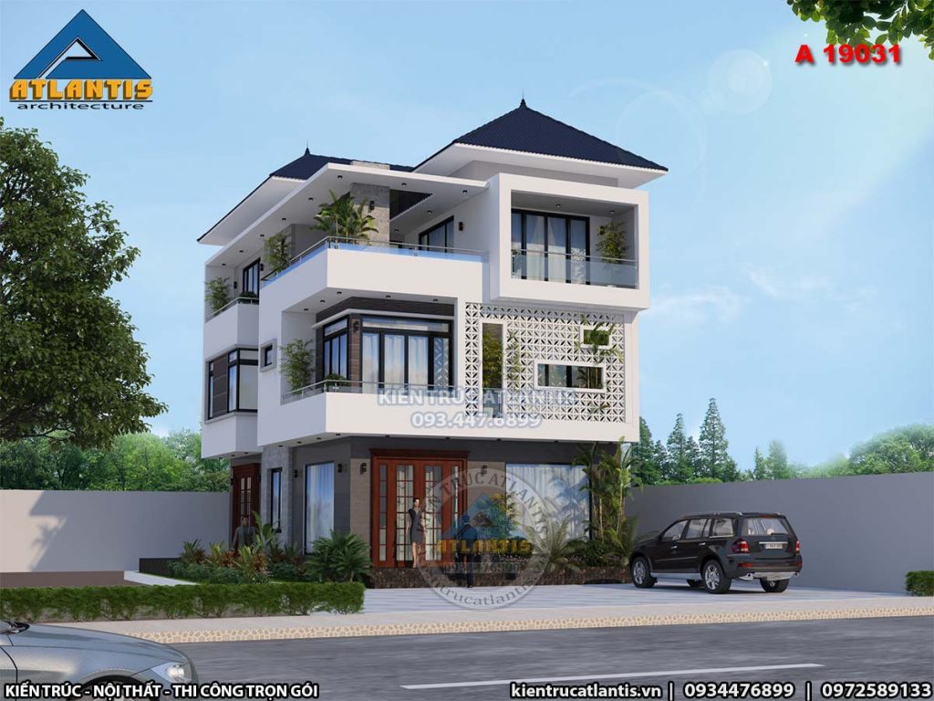 Biệt thự phố hiện đại