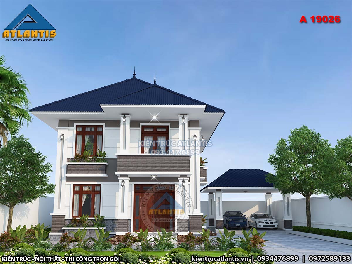 Mẫu biệt thự nhà vườn đẹp