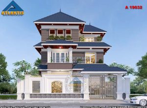 Mẫu biệt thự vườn mái Nhật