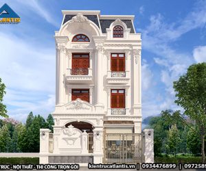Mẫu nhà biệt thự tân cổ điển sang trọng A19051