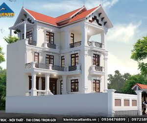 Mẫu nhà chữ L đẹp, độc đáo và thu hút được sự chú ý A19043