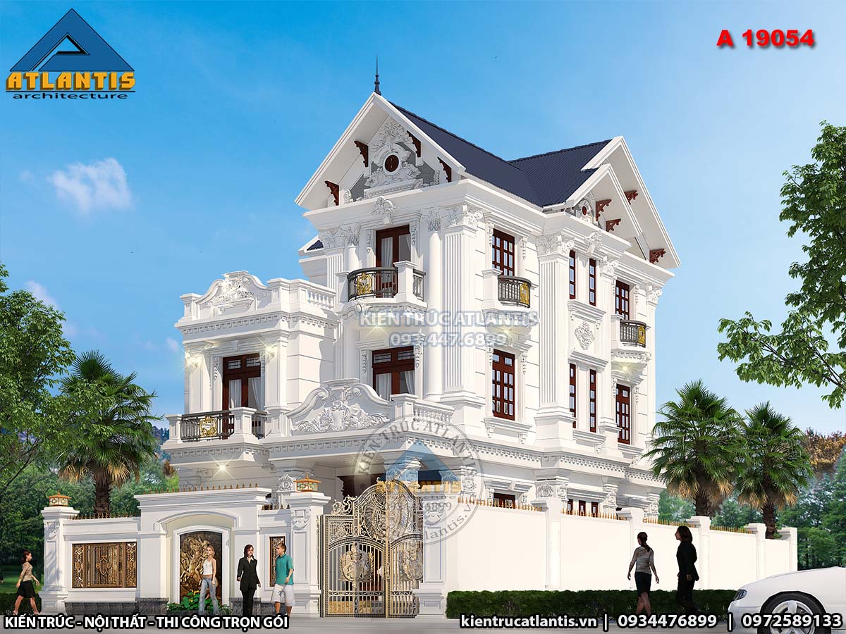 Biệt thự A19054 được thiết kế bởi Atlantis 