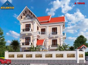 Không gian bên ngoài ngôi biệt thự