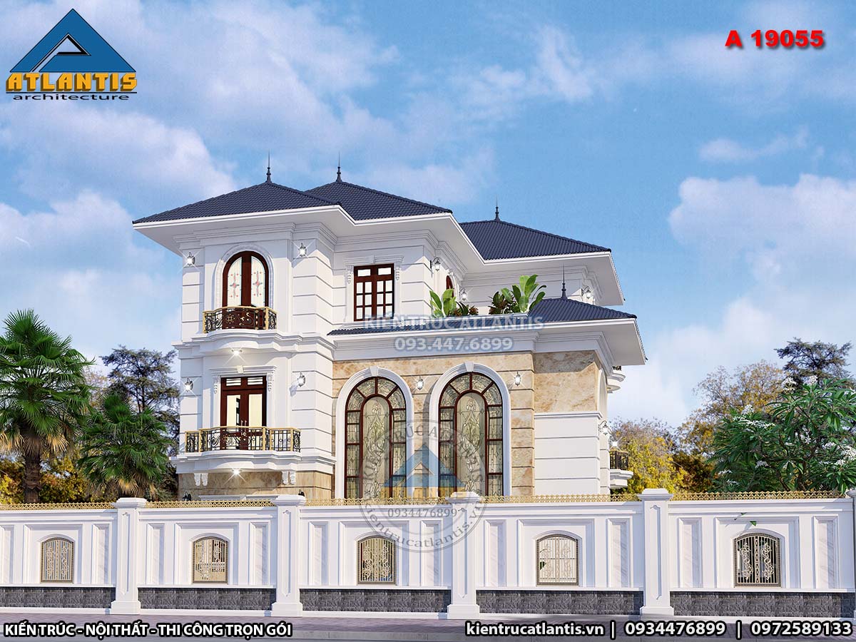 Ngôi nhà có đường nét đẹp mắt