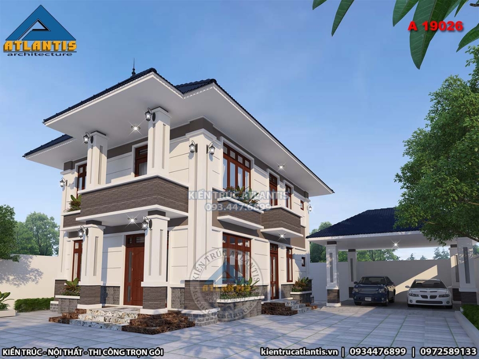 Biệt thự mini đẹp sang trọng