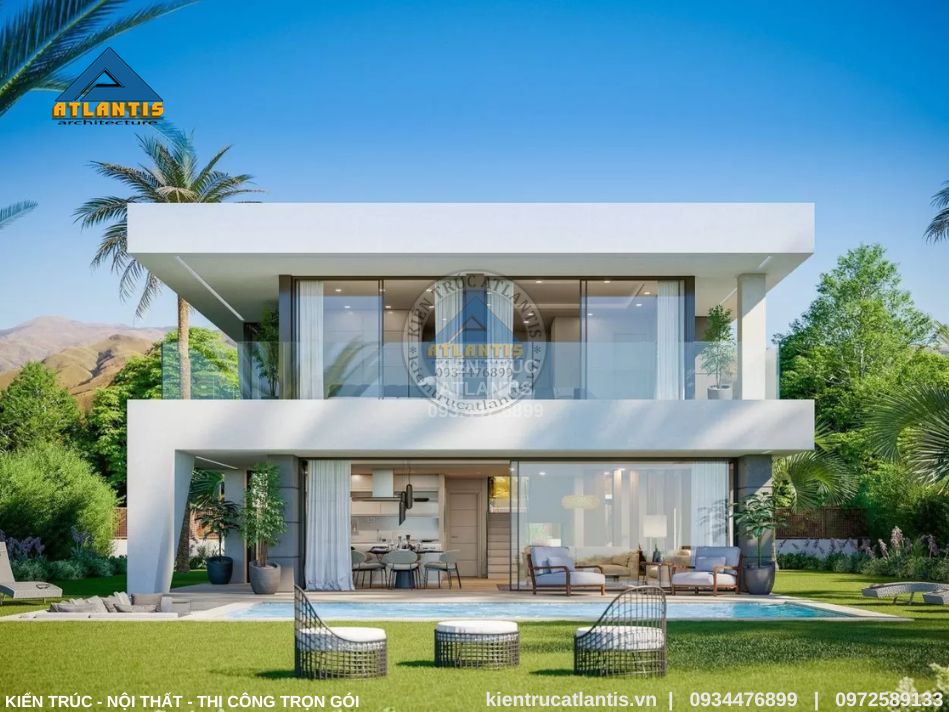 Chú ý cảnh quan xung quanh biệt thự