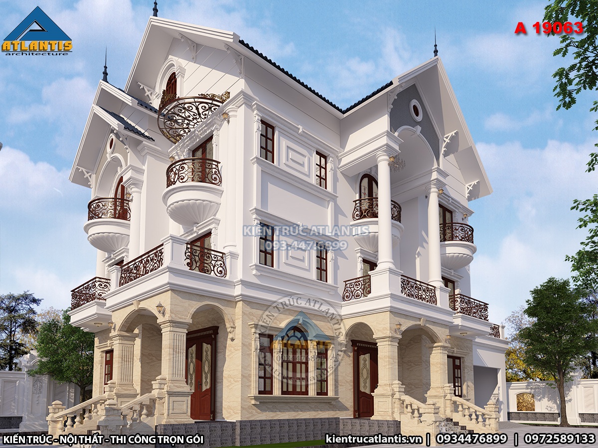 Nhà biệt thự vườn 3 tầng 300m2