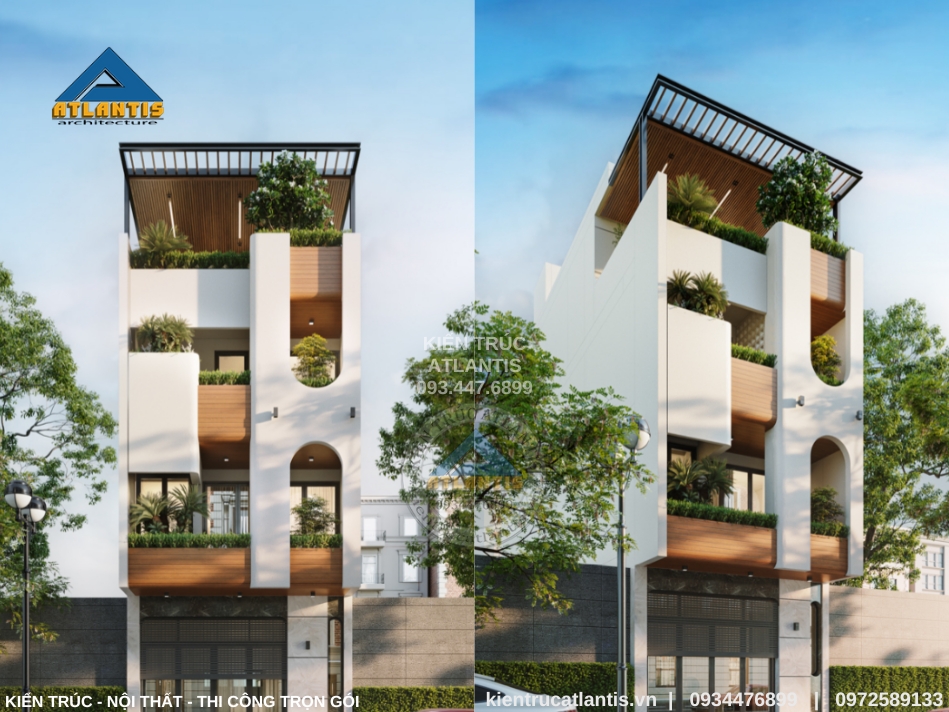 Thiết kế mái bằng với ưu điểm về khả năng chịu lực