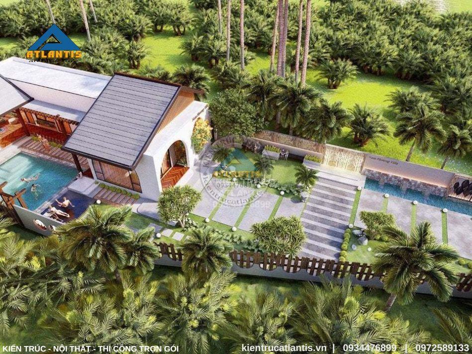 Biệt thự nhà vườn cần quỹ đất lớn để xây dựng