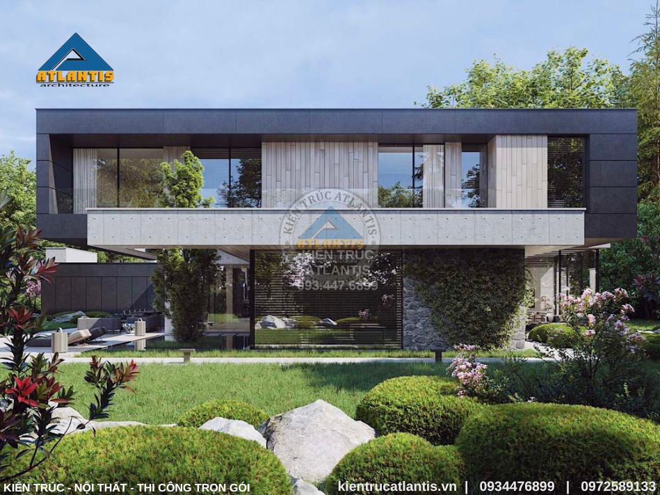 Biệt thự nhà vườn xây dựng trên khu đất rộng lớn