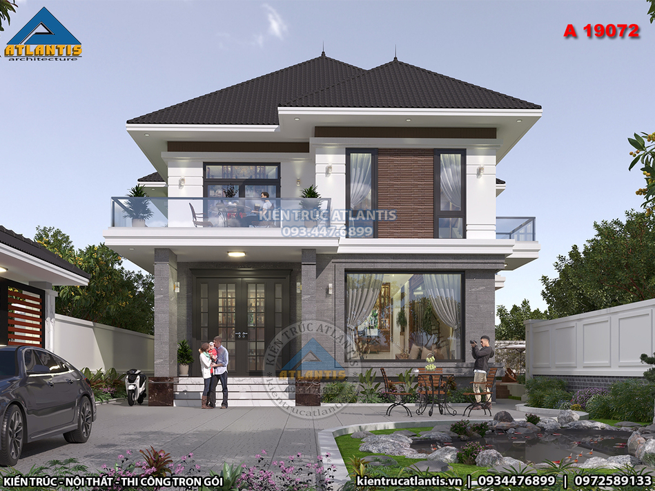 Hệ thống cửa kính đón sáng của phong cách hiện đại