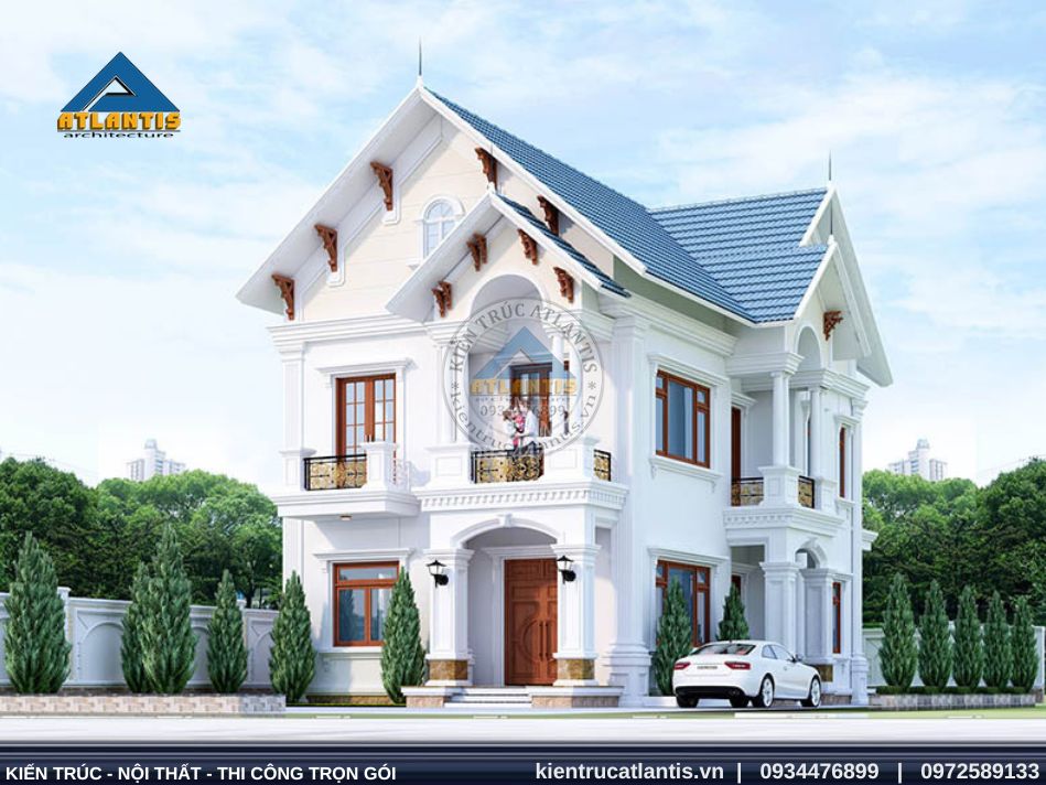 Kiến trúc mái Thái sang trọng