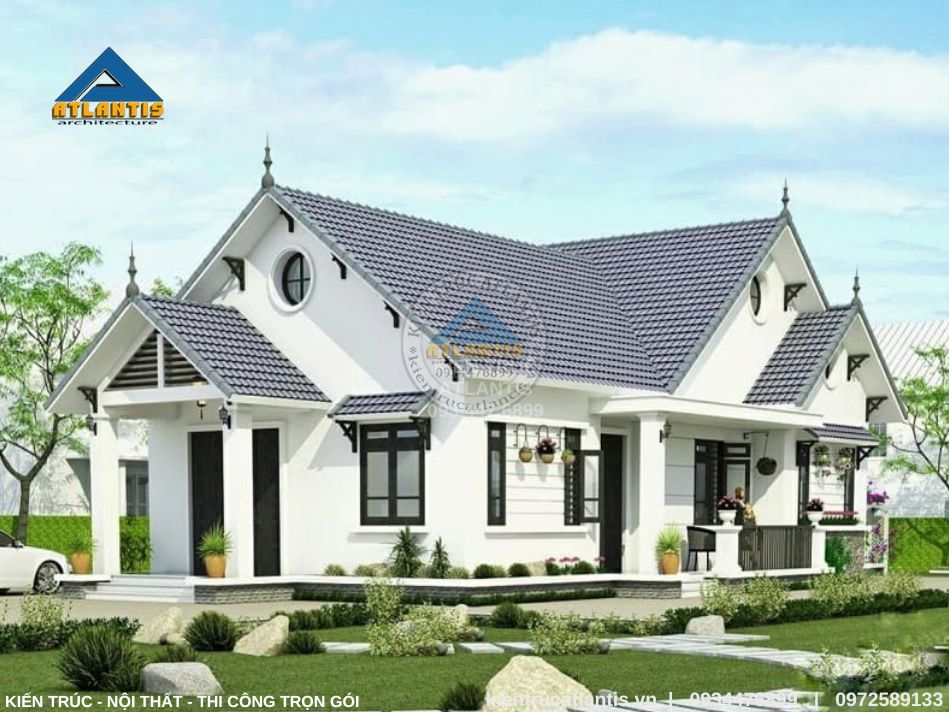 Nhà vườn cấp 4 gần gũi với người Việt Nam