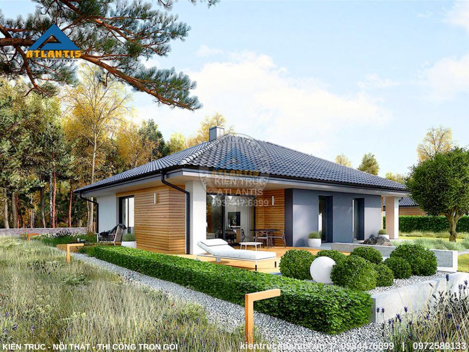 Thiết kế làm nổi bật căn nhà