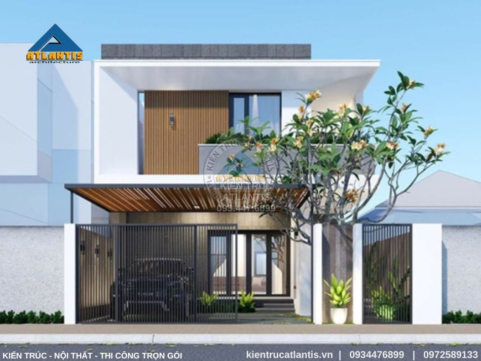 Thiết kế tập trung vào hình khối, đường nét đơn giản