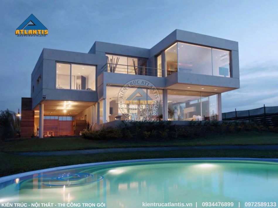 Thiết kế với các hình khối phối hợp độc đáo