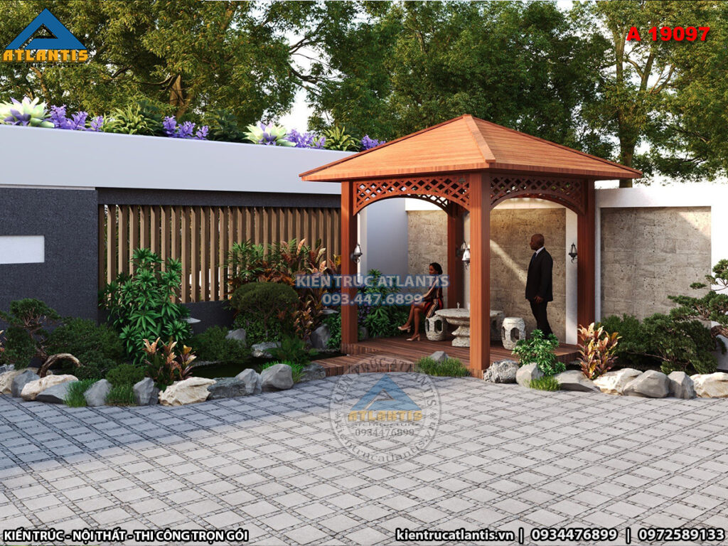 Các căn biệt thự 300m2 với quỹ đất rộng dễ thiết kế chòi nghỉ