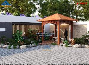 Các căn biệt thự 300m2 với quỹ đất rộng dễ thiết kế chòi nghỉ