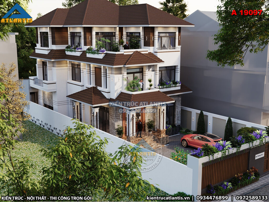 Khu vực mặt tiền rộng và đẹp