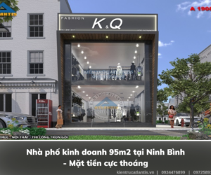 Nhà phố kinh doanh 95m2 tại Ninh Bình – Mặt tiền cực thoáng