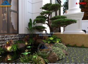 Thiết kế hồ cá, tiểu cảnh một cách hài hòa