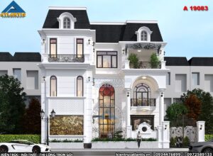 Căn biệt thự tân cổ điển nguy nga, tráng lệ