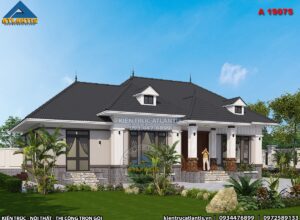 Quanh khu vực biệt thự trồng nhiều cây cối, có tiểu cảnh, đài phun nước, hồ cá,...