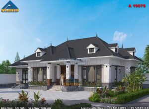 Căn biệt thự lấy gam màu trắng làm chủ đạo