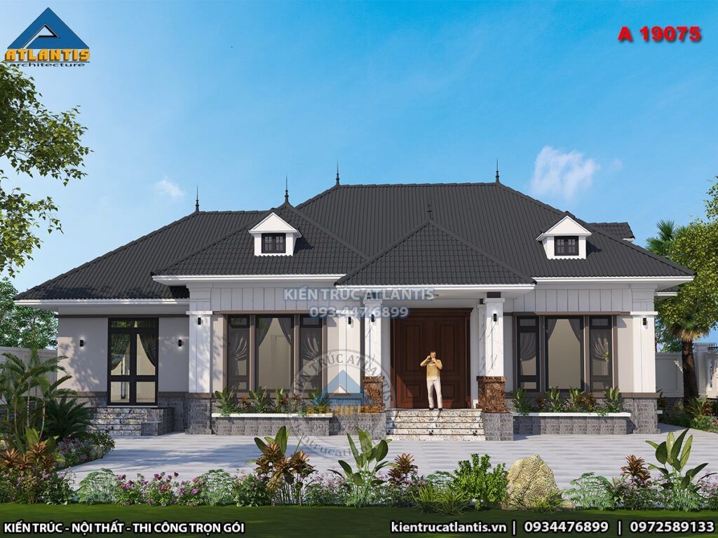 Biệt thự vườn 1 tầng 700m2 tại Bắc Giang