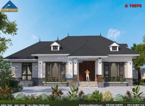 Biệt thự vườn 1 tầng 700m2 tại Bắc Giang