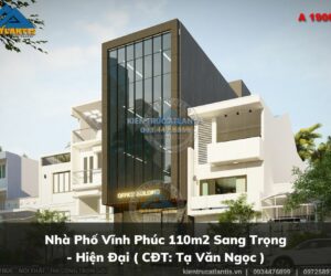 Nhà Phố Vĩnh Phúc 110m2 Sang Trọng – Hiện Đại  ( CĐT: Tạ Văn Ngọc )