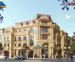 Cận cảnh nhà biệt thự tân cổ điển xa hoa – lộng lẫy tại Quảng Ngãi