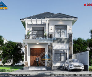 Chiêm ngưỡng biệt thự hiện đại mái Nhật ĐẲNG CẤP tại Hà Nội (CĐT: anh Hùng)