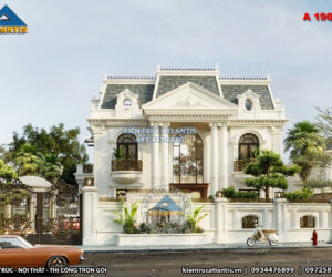 Chiêm ngưỡng biệt thự tân cổ điển 2 tầng đẹp tại Hoà Bình (CĐT: Anh Đinh Thế Thắng)